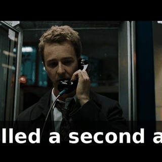 I called a second ago.