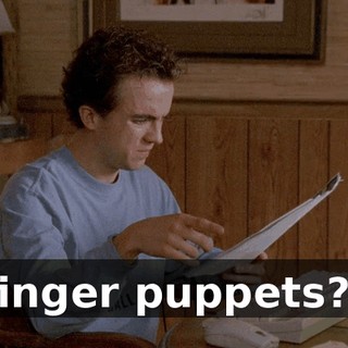 finger puppets?!