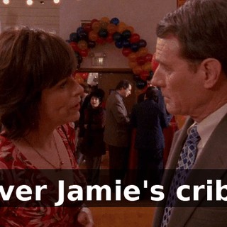 over Jamie's crib?