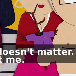It doesn't matter. He left me.