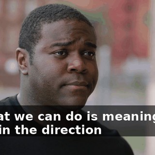 - What we can do is meaningfully look in the direction