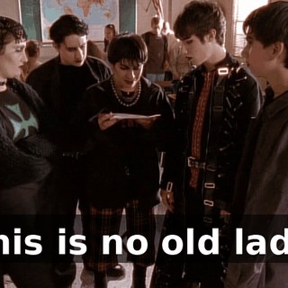 This is no old lady.