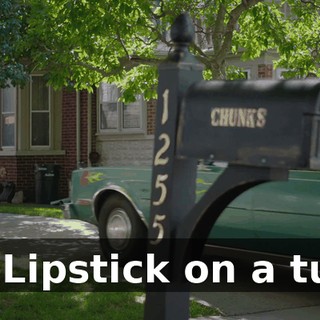 - * Lipstick on a turd