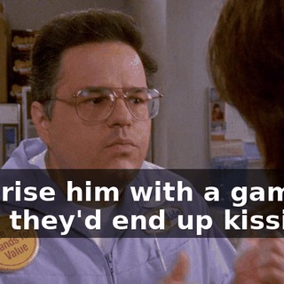 surprise him with a game of golf, they'd end up kissing