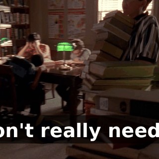 ♪ Don't really need it ♪