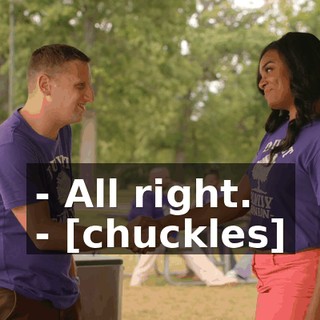 - All right. - [chuckles]