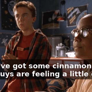 And I've got some cinnamon if you guys are feeling a little crazy.