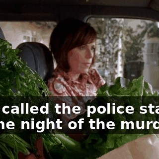 who called the police station on the night of the murder.