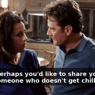 Well, perhaps you'd like to share your bed with someone who doesn't get chills.