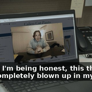 And if I'm being honest, this thing has completely blown up in my face.