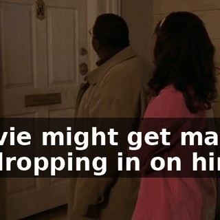 Stevie might get mad at us dropping in on him.