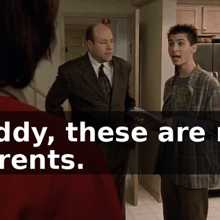 Teddy, these are my parents.