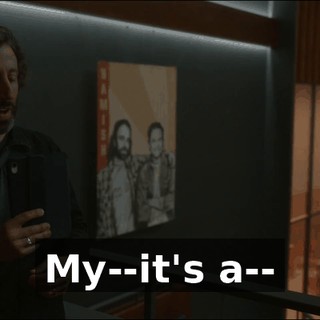 My--it's a--