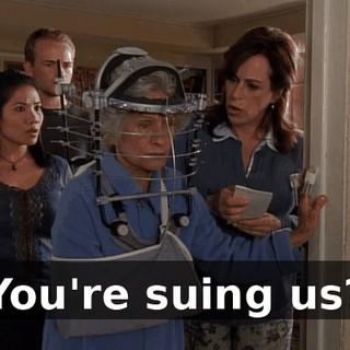 You're suing us?