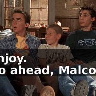 - Enjoy. - Go ahead, Malcolm.