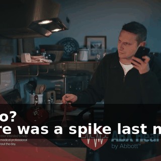 -Hello? -There was a spike last night.