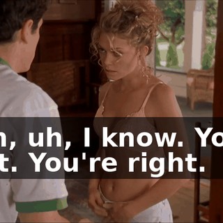 Yeah, uh, I know. You're right. You're right.