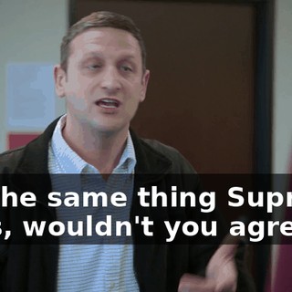 It's the same thing Supreme does, wouldn't you agree?