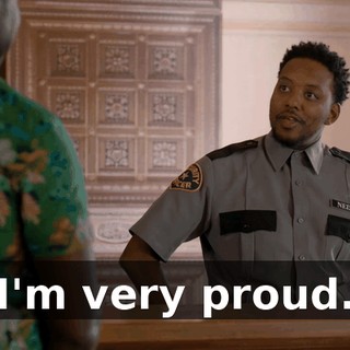 I'm very proud.