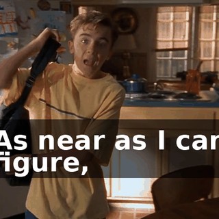 As near as I can figure,