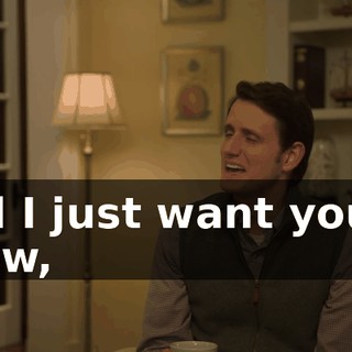 And I just want you to know,