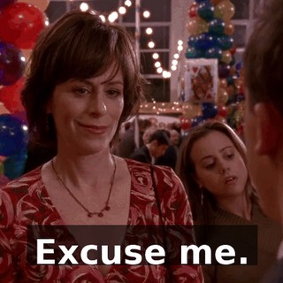 Excuse me.