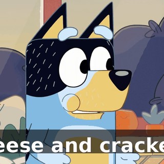 Cheese and crackers.