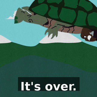 It's over.