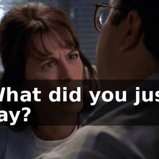 What did you just say?