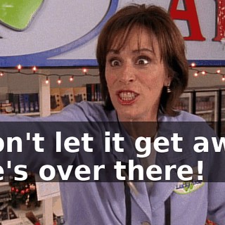 - Don't let it get away! - He's over there!