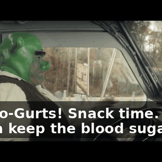 My Go-Gurts! Snack time. Gotta keep the blood sugar up.