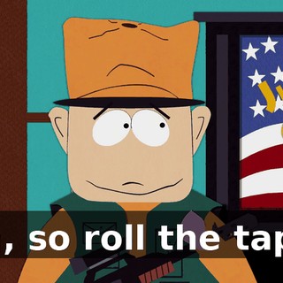 Uh, so roll the tape.