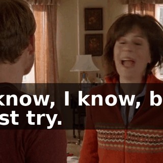 I know, I know, but just try.