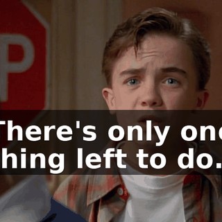 There's only one thing left to do.