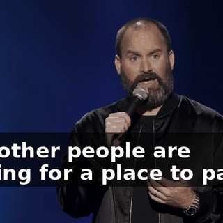 and other people are looking for a place to park...