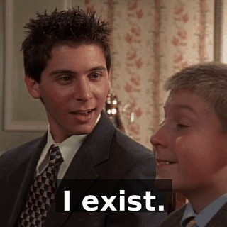 I exist.