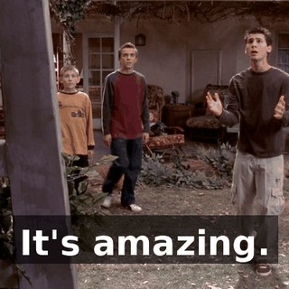 It's amazing.