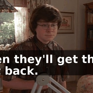 then they'll get their cat back.