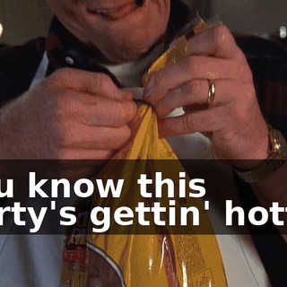 ♪ You know this party's gettin' hotter ♪