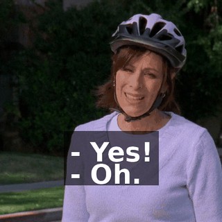 - Yes! - Oh.