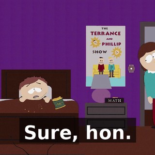 Sure, hon.