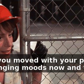 ♪ 'Til you moved with your pen Changing moods now and then ♪