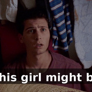 This girl might be