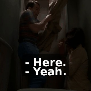 - Here. - Yeah.