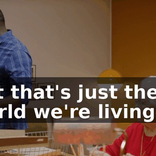 But that's just the world we're living in.