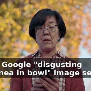 Then Google "disgusting diarrhea in bowl" image search.