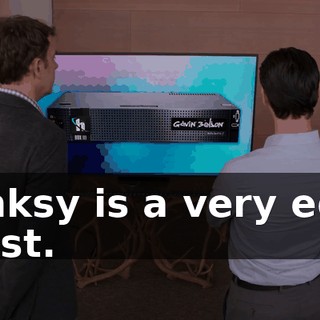 Banksy is a very edgy artist.