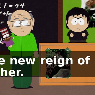 The new reign of my father.