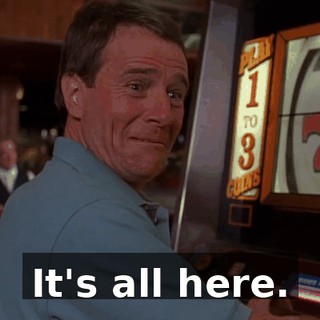 It's all here.