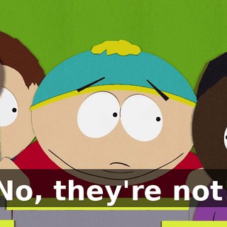 No, they're not!
